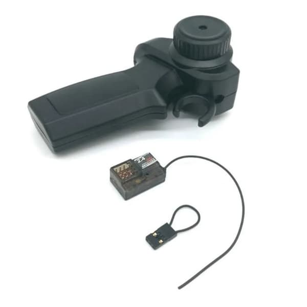 Fjernkontrollmottaker for elektrisk skateboard/longboard, svart
