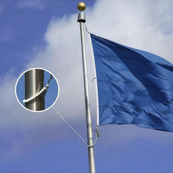 Flagvægte Perleholderadapter til Flagstang Flagholderadapter Perlevægt Intern Ekstern Halyard Tilbehør