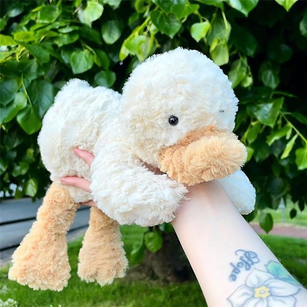 Söpöt Ankka Pehmolelut, Pehmeät Valkoiset Ankka Pehmotyynyt Kawaii Halattavat Puristettavat Ankka Pehmot Lelut Lahjat Lapsille Joulu Ystävänpäivä