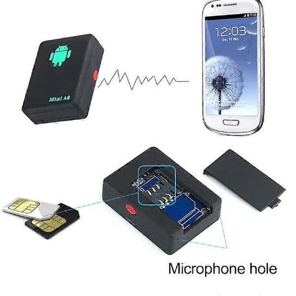 Med SOS-knap Tracker Smart Mini A8 Gsm/Gprs/Lbs Tracker Locator