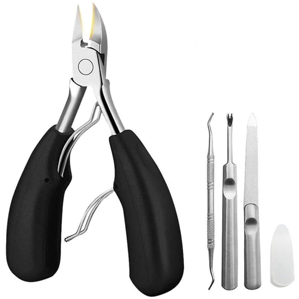 5pcs Nail Clippers Set For Thick Nails