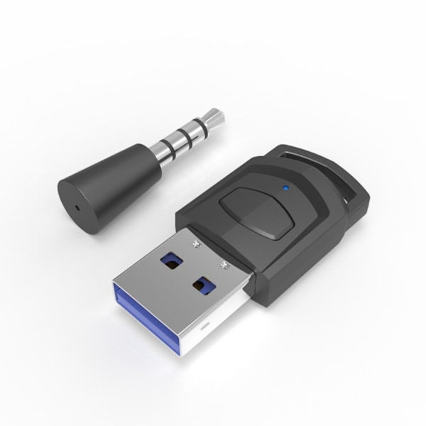 Bluetooth lydtransmitter til PS5/PS4/PC PC Bluetooth adapter Trådløs hovedtelefonmodtager