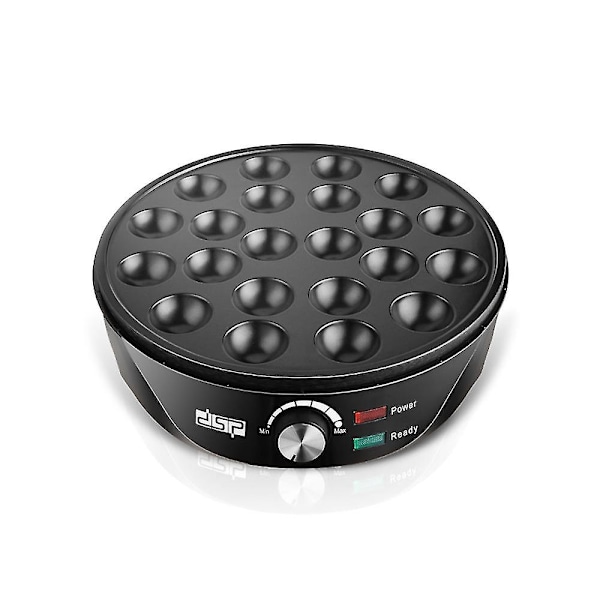 Sort Takoyaki Maskine Elektrisk Takoyaki Pande Fyldt Pandekagepande Med 18 Takoyaki Huller