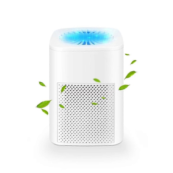 Luftrenare för allergier och astma, Luftrenare för sovrum Mini Luftrenare för hemmet, Damm, Husdjur, Inomhus, Kontor, Litet rum, Bärbar skrivbordsluftrenare