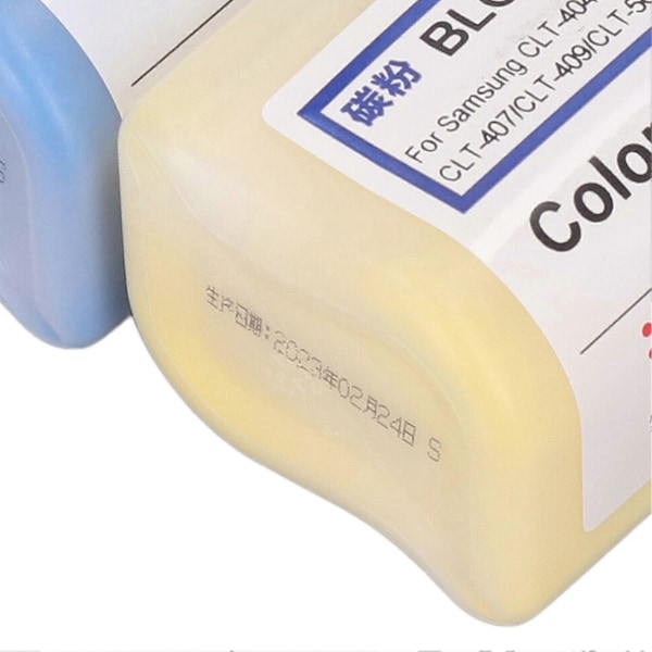 Toner Refill Pulver Sett Flerfarget Universal Printer Refill Toner Pulver for 409S