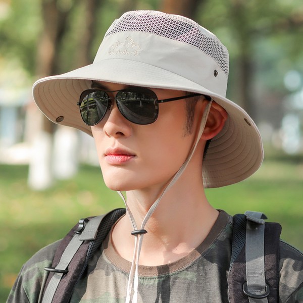 Men's Outdoor andas Big Brim Fishing Sun Hat