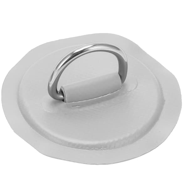 D-ring Pad Patch PVC Oppblåsbar Båt Flåte Jolle Kano Surfebrett Kajakk Festebrakett