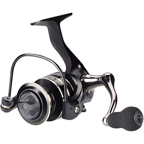 Spinnefiskeshjul, Spinnefiskehjul, Fiskehjul 5.2:1 Gear Ratio Ultralet Ferskvand og Saltvand - Glat og Kraftfuld