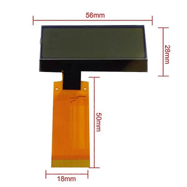 LCD-skjerm for Mercury Smartcraft SC1000 Turteller Speedometer Dashboard 8m0101099
