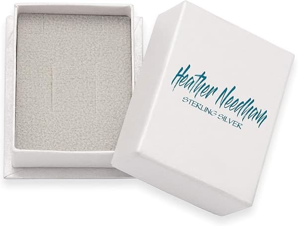 Silver Snowflake Örhängen - Storlek: 7mm Presentförpackade Sterling Silver Snöflingeörhängen