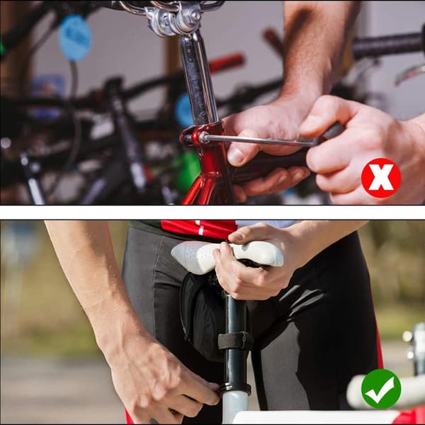 Cykeltillbehör snabbfäste sätesklämma