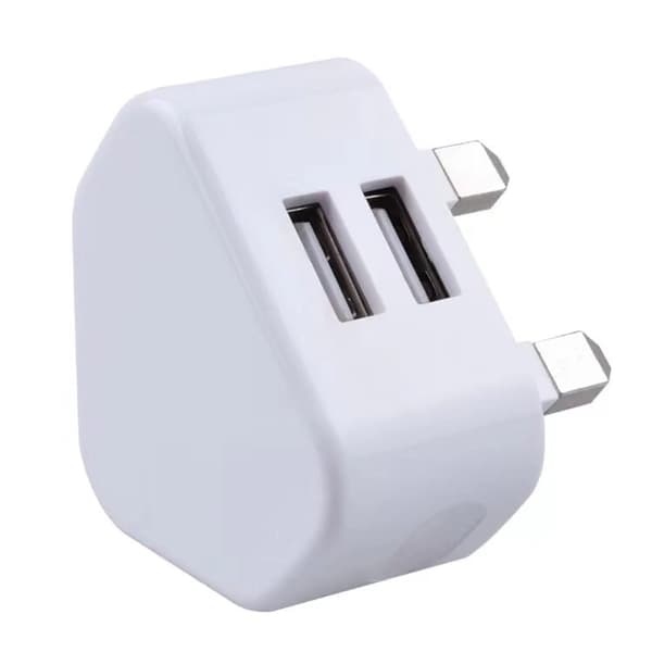 USB Stik, Multi USB Oplader Dobbelt Port 5V 2A til iPhone X Android telefon