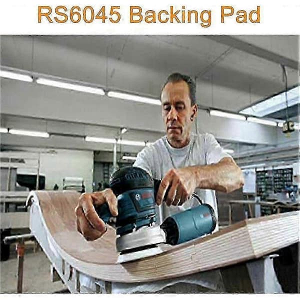 Bosch GEX 150 Slipepute med borrelås - 150mm erstatningsbakplate