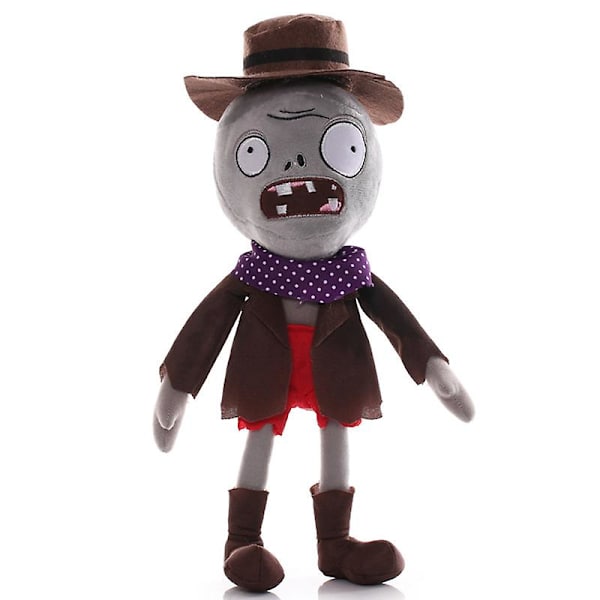 30 cm kasvit VS zombit täytetyt pehmolelut lelut mikrofoni zombisanomalehti zombie sarjakuvapeli cosplay anime figuuri lapsille lahjat Style 34