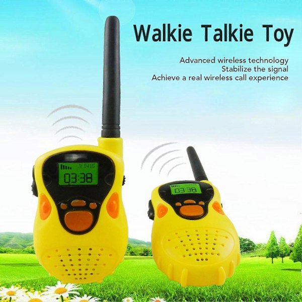 Walkie Talkie Legetøj Klar Lyd Stabilt Signal Håndholdt Kommunikerende Interaktivt Legetøj