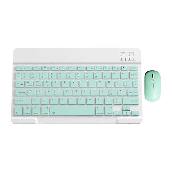 Bluetooth Tastatur & Mus Bærbar BT Trådløs Tastatur & Mus Til Android PC Tablet MG