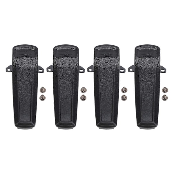 4 stk. radiobelteklips, bærbar erstatning for HYT Hytera PD600 PD700 PD780 PD788 PD980 PT‑580H TC‑720S TC‑700 TC‑780 TC‑3000G