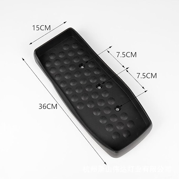 2 x Fotpedaler for ellipsemaskin, treningstilbehør, reservedeler, egnet for innendørs og utendørs bruk