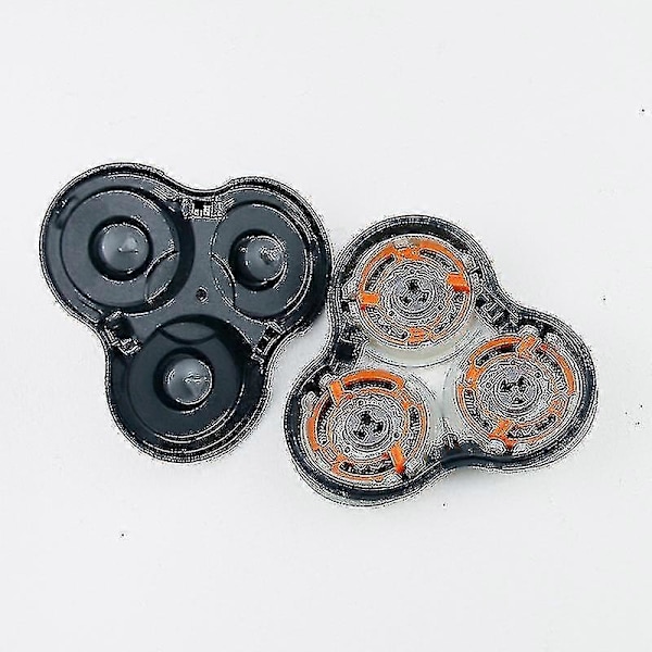 2 stk. RQ12 Erstatningsbarberhode for Philips elektrisk barbermaskin - Kompatibel med S9000, S9111, RQ10, RQ1250 og SH90 tilbehør 2pcs