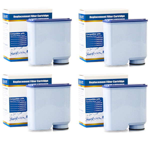 CA6903 vattenfilter för kaffemaskiner, dubbelpack, plast. Passar till 22 Aqua Clean