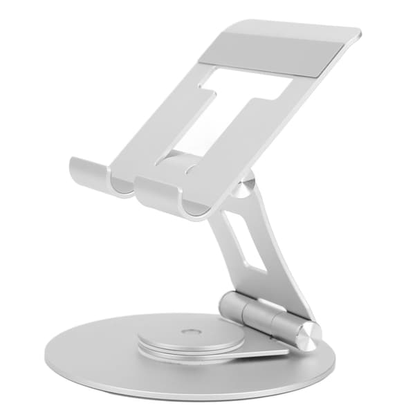 Justerbart Laptopställ Aluminiumlegering Roterbart Vikbart Portabelt Ergonomiskt Laptopställ för Skrivbord