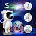 Nattlampe - Stjerneprojektor med LED-lys - Astronaut