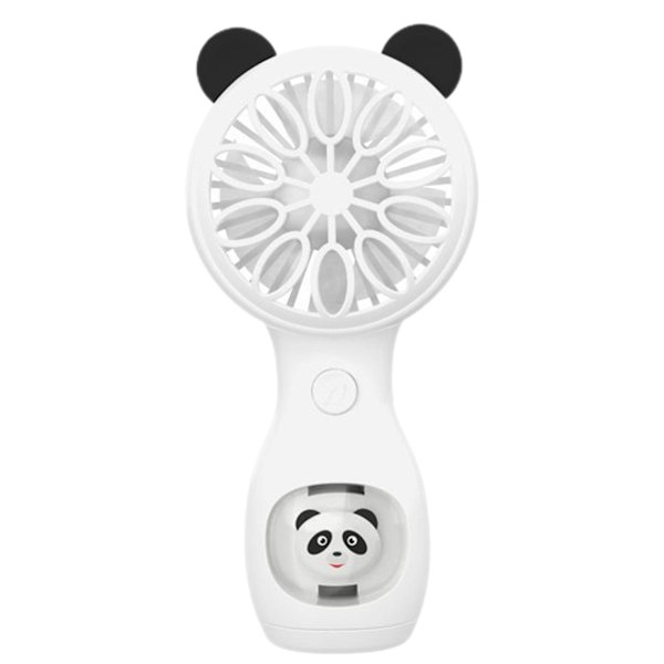 Kädessä pidettävä kannettava minituuletin, luova eläintuuli, USB-lataus, pieni pöytätuuletin