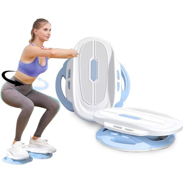 Midjetränare, Sportutrustning Hem Twist Midjeskiva Balansbräda, Tyst Bräda för Midja, Armar, Ben, Höftövningar, Fitness Inomhus/Utomhus