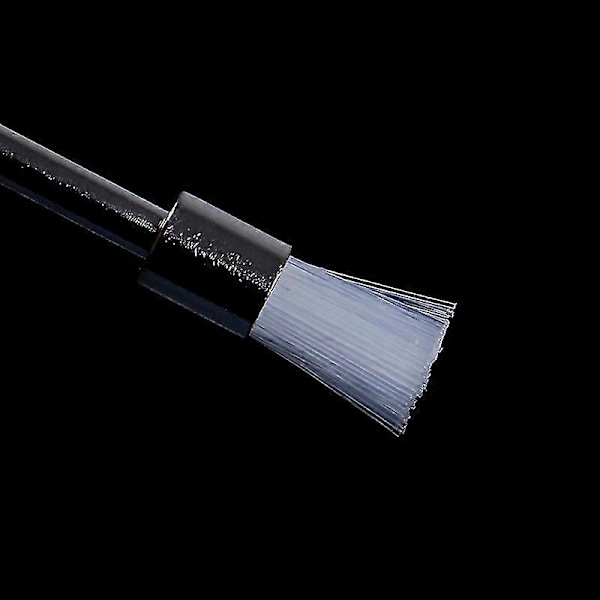 100 st/förpackning Dental Polering Polerare Prophy Kopp Borste Borstar Nylon Lås Platt