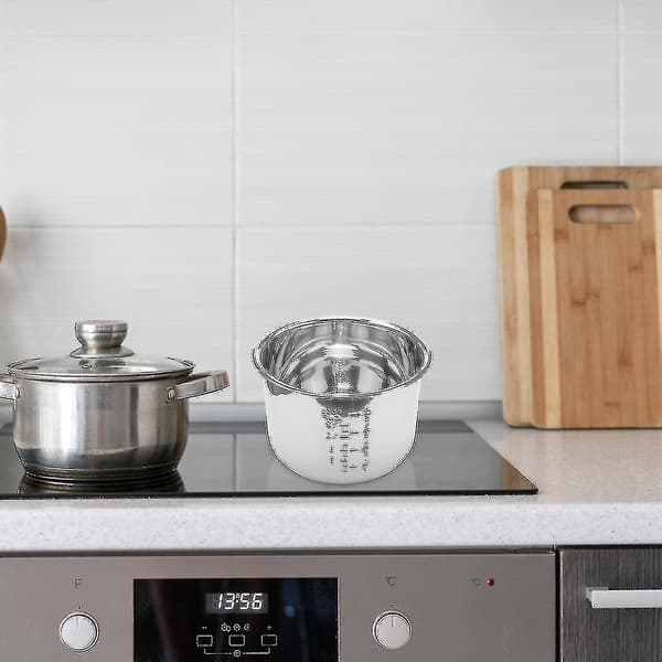 6L Trykkomformer Indre Pot Ris Trykkomformer Foring Rustfrit Stål Indre Pot Trykkomformer L