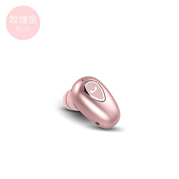 1kpl Langattomat Mini Näkymättömät In-ear Urheilukuulokkeet Mikillä Stereo Kuulokkeet