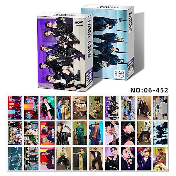30 stk./ Mote Thai Star Idol Theboyz Monstax Fotokort Fototrykk Album Søt Gutt Plakat Bilde Fan Kort Lomo Kortsett