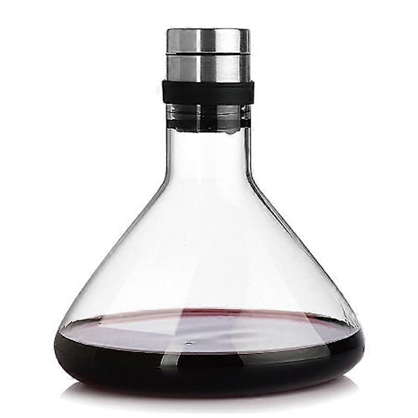 1000ML Blyfri Krystalglas Vinkaraffel Rødvinskaraffel Elegant Vingave Holdbart Vintilbehør til Kendere