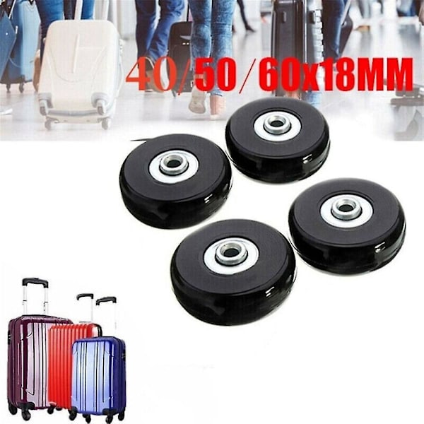 Korvaavat matkalaukun pyörät akselisarja korjaussarja halk. 40/50/60mm-dwdz