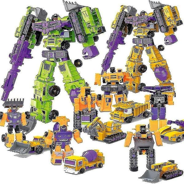 G1 Transformeret Constructicon Devastator Sæt 6 I 1 Komplette Figurer