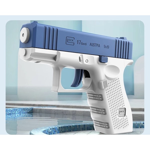 Mini manuell Glock vattenpistol för barn, leksak, burst vattenstänk, liten vattenpistol