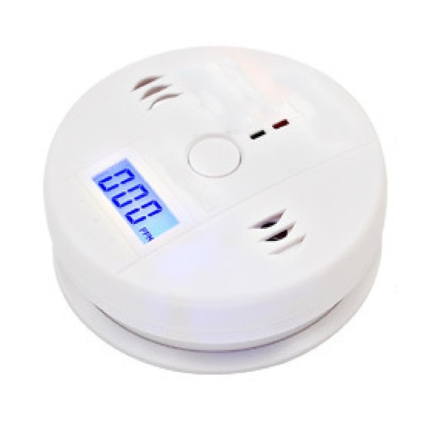 Kolmonoxiddetektor 3 nivåer Hög noggrannhet Sensitive Portable Co-larm för hemsäkerhet