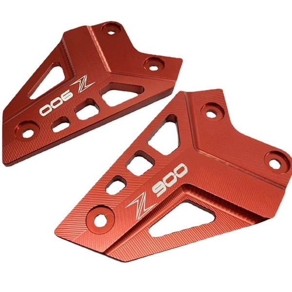 Gælder for Kawasaki Z900 motorcykel modificeret bagfod metal tilbehør pedalbeskyttelse anti-fald blok tilbehør
