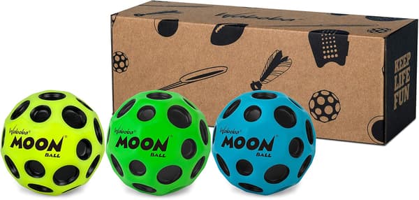 Unisex Vuxen Moon Balls 3-pack Studs Mix 63mm