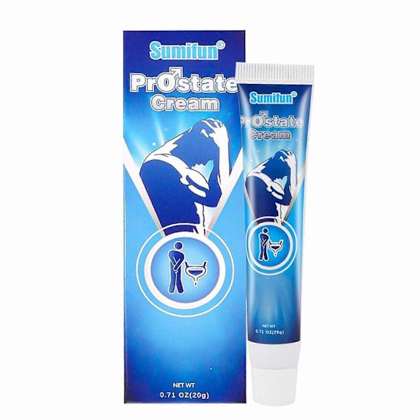 20g Prostata-intimkrem for menn - Blærelindring | Reduser lekkasjer, hyppig vannlating og ubehag -- Produktkode 30697