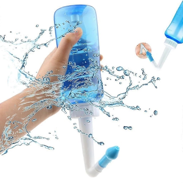 500ml Nässköljare Rengöring Näsa Vuxen Barn Nässkydd Neti Pot
