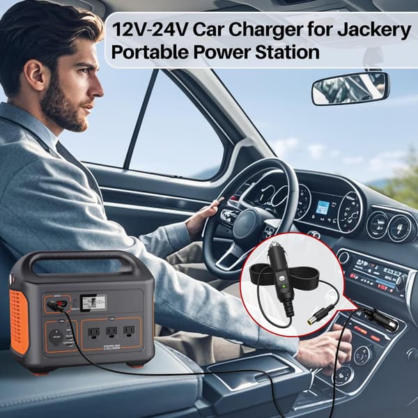 Lader for Jackery Explorer 1000 300 500 880 550 290 240 160 E160 E240 E300 E500 E550 E880 E1000 bærbar kraftstasjon solenergi