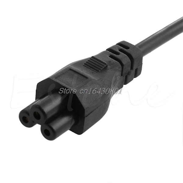Universell Förlängningsersättning 3-Pin AC Strömkabel För Dator, TV, Monitor