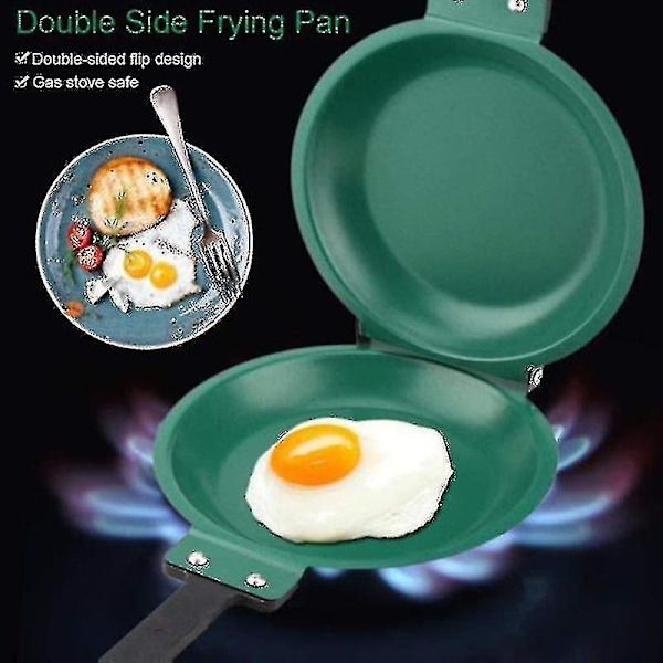 Dobbeltsidig Stegepande Non-stick Keramisk Vendbar Stegepande Pandekage Maker Husholdning Køkken