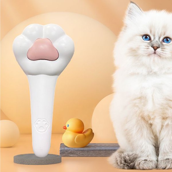 Cat Slicker Brush Selvrensende Sikker Massage Pet Cat Hair Shedding Børste til pleje