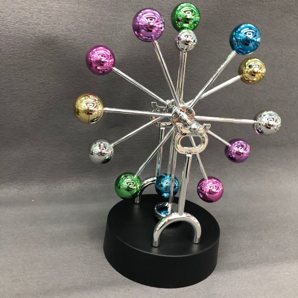 Perpetual motion machine koristeelliset magneettikoristeet colorful ball