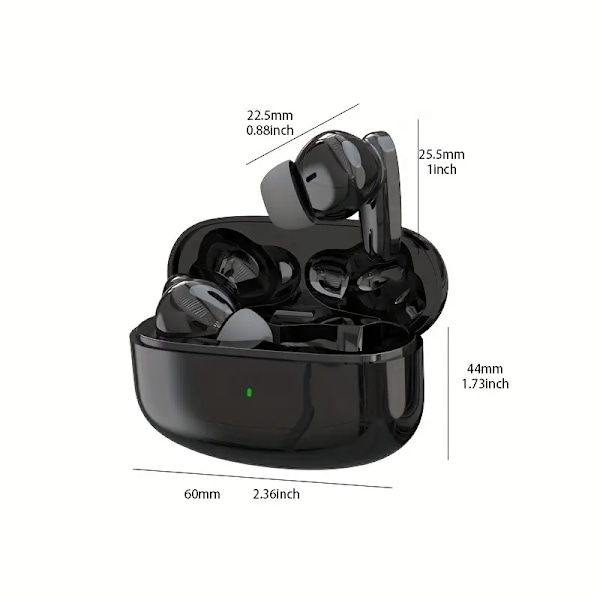 Trådløst headset, lav latency, egnet til gaming