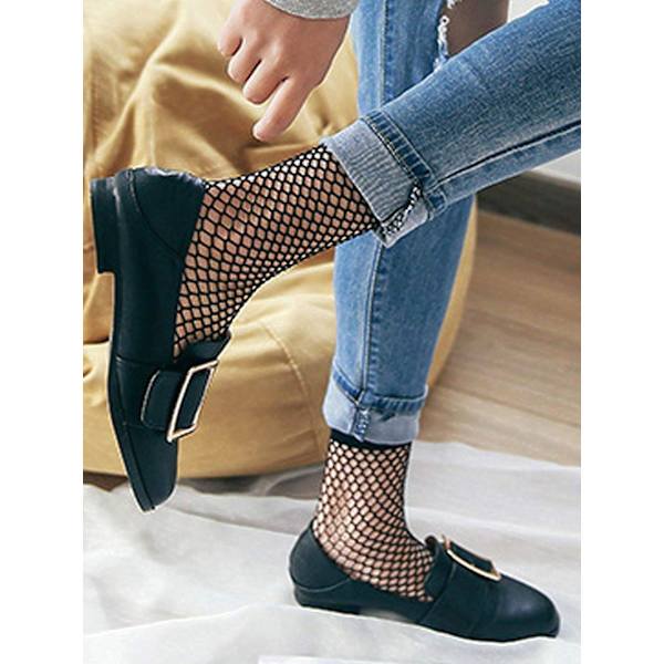 Dam Ankel High Tights Mini Diamond Netstrumpor 3 Pack