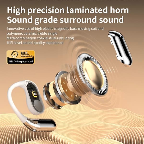 Erazer Over-Ear Hörlurar Xp2, Erazer True Wireless Öppna Hörlurar 5.4
