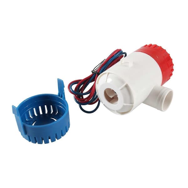 Marine länspump 12V 1100GPH dräneringskit för båt